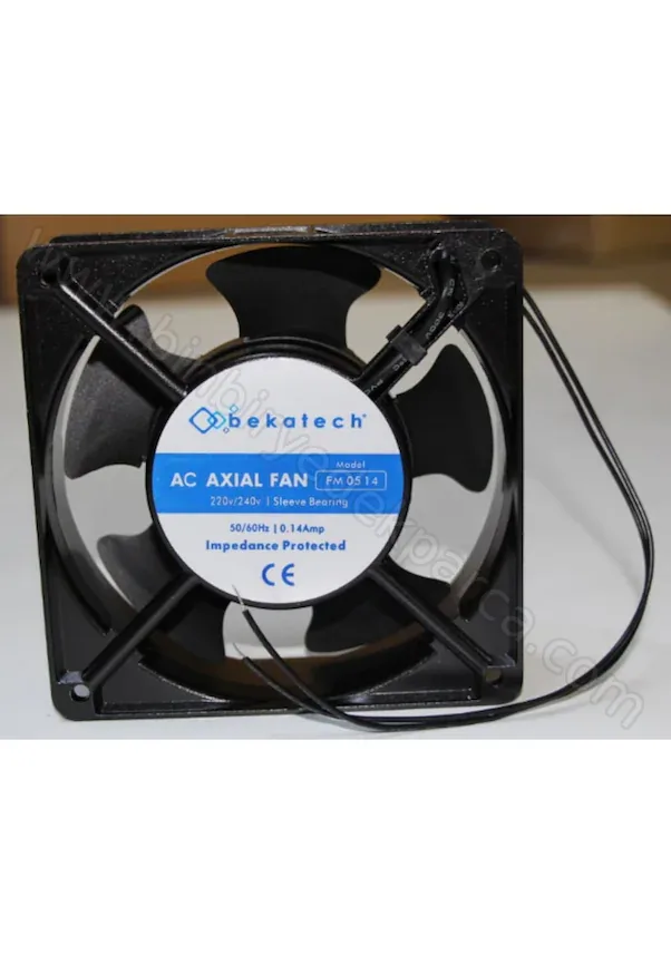 120x120 Mm Kare Fan Motoru | Kasap Ve Market Buzdolabı Soğutma Fan Motoru Sessiz Ve Güçlü