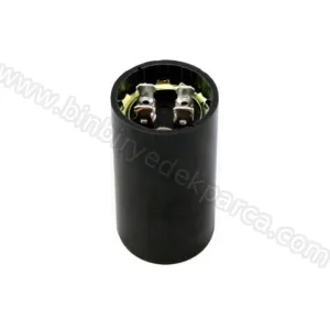 145x175 Μf 220-250V Buzdolabı Motor Kalkış Kondansatörü | Kasap & Market Start Kapasitör
