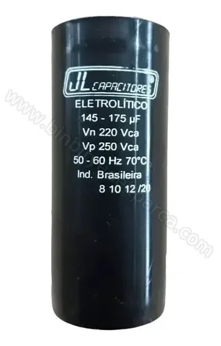 145x175 Μf 220-250V Buzdolabı Motor Kalkış Kondansatörü | Kasap & Market Start Kapasitör