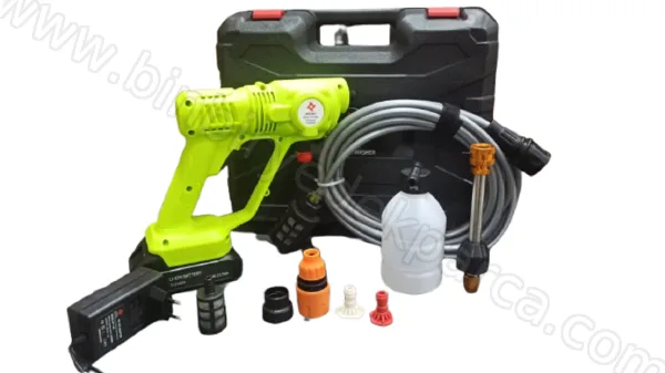 21V Şarjlı Taşınabilir Temizlik Pompası 1500 Mah Çantalı Klima Ve Oto Yıkama Makinesi