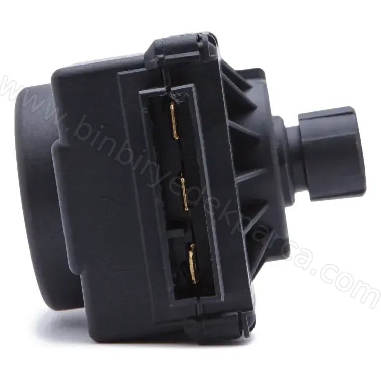 3 Yollu Vana Motoru 220 V 7.5mm Kare Siyah Geniş soketli