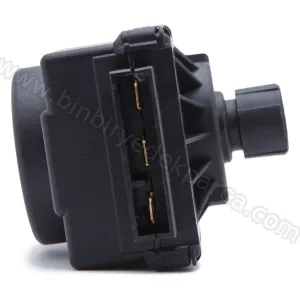 3 Yollu Vana Motoru 220 V 7.5mm Kare Siyah Geniş soketli