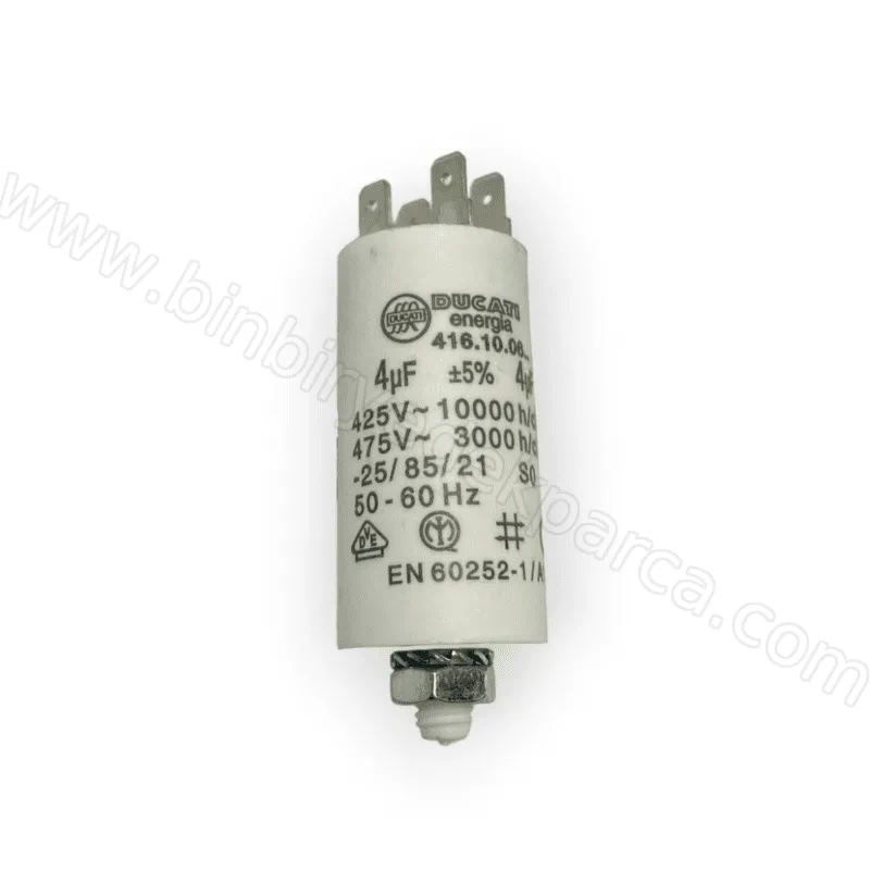 4 Uf Kondansatör Bulaşık Makinesi Motor Kalkış 1883790200-1883790100