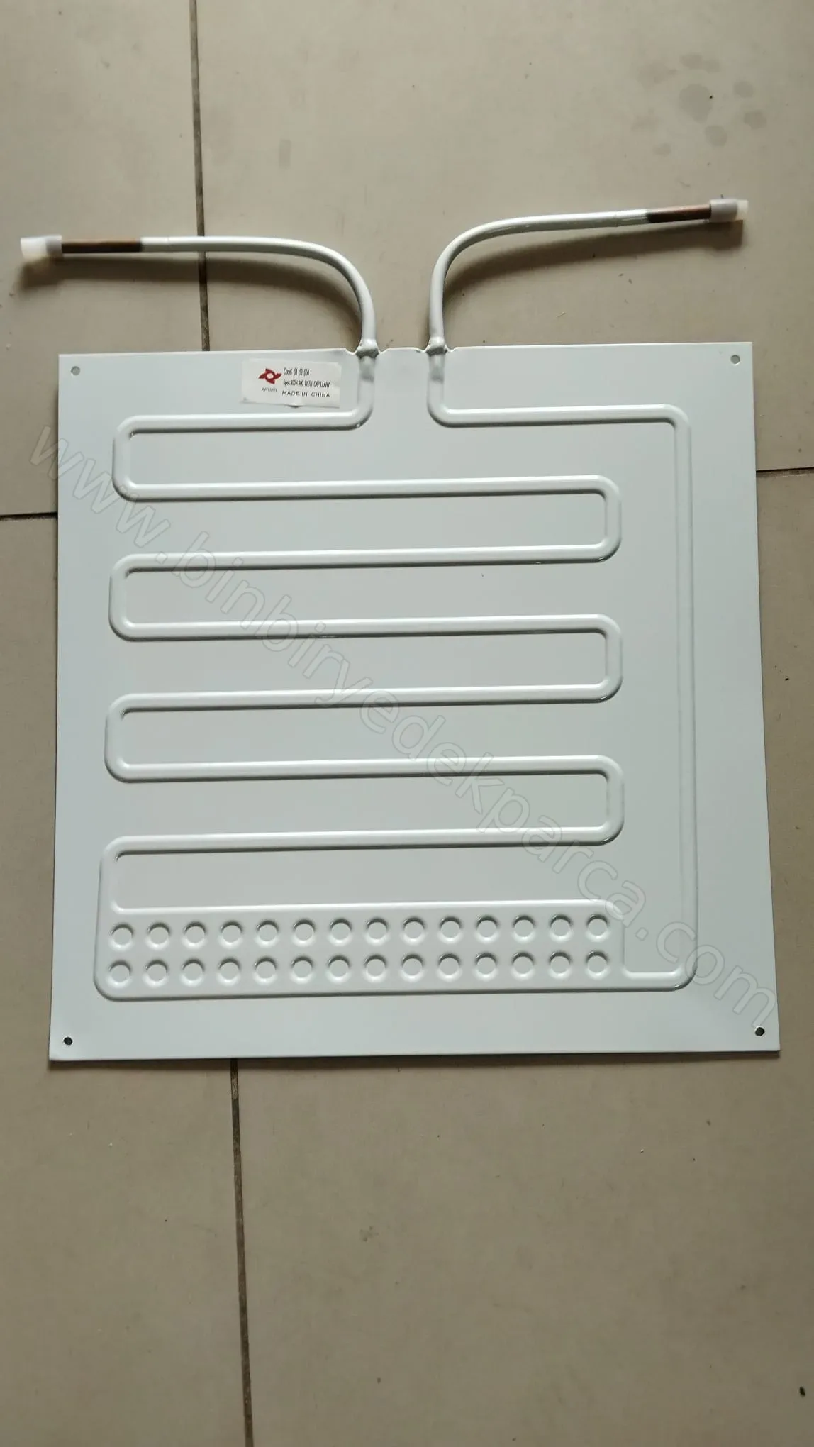 40x40 Cm Soğutucu Buzluk Paneli Rolbont Evaporatör Soğutma Paneli