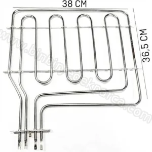 Ankastre Fırın Üst Rezistans 1200W + 2000W 38x36,5 cm Çift Devreli Isıtıcı