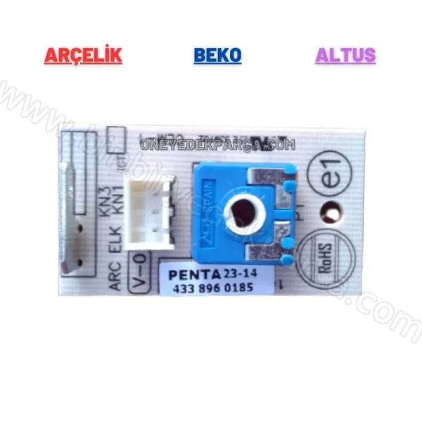 Buzdolabı Elektronik Potans Ayar Kartı 4338960185