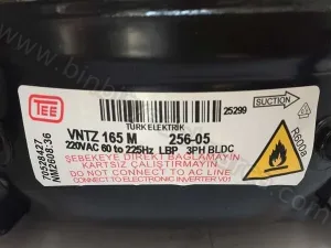 Buzdolabı Vntz 165 M Kompresör R600A 5256905011
