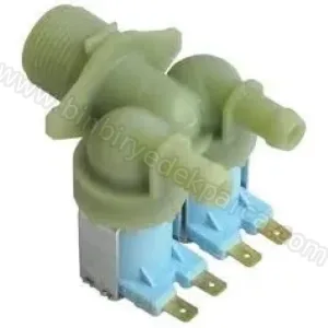 Çamaşır Makinesi Ventil 2 Li Plastik Geçmeli - 2901250100