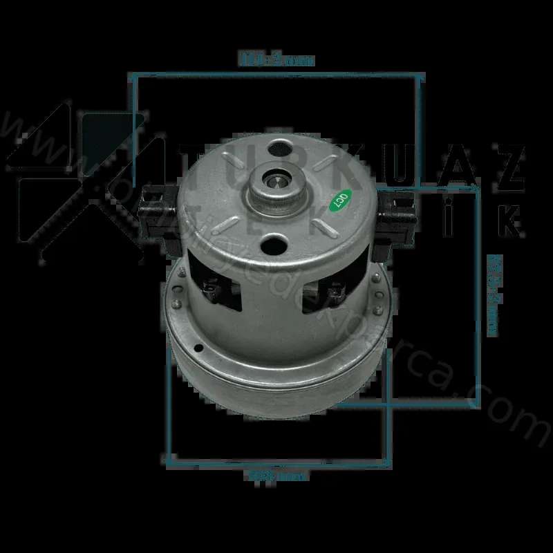 Elektrikli Süpürge Motoru bt0110 220 Volt 800 Watt