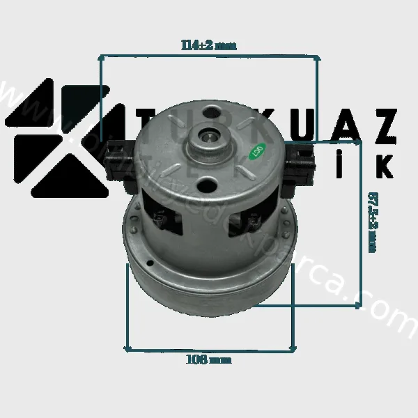 Elektrikli Süpürge Motoru bt0110 220 Volt 800 Watt