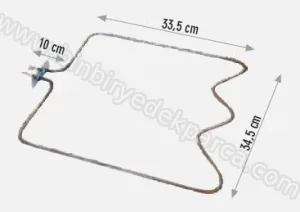 Fırın Alt Isıtıcı Rezistans 100100-001159-1 220 V 1350 W 262900002
