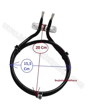 Fırın Turbo Rezistans 1600W 262900067