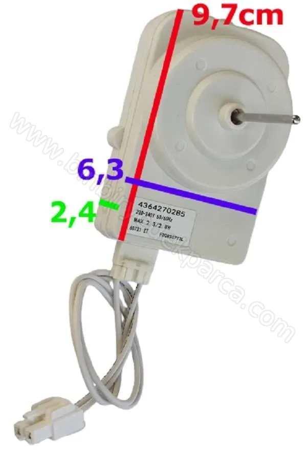İnvertör Buzdolabı Fan Motoru - 4364270285