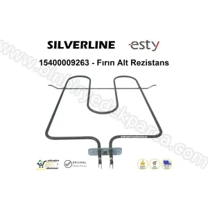 Ankastre Fırın Rezistans Alt Isıtıcı 1200 Watt