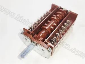 7+7 Ego Çevirmeli Şalter 6 Kademe Anahtarı 42.07000.068