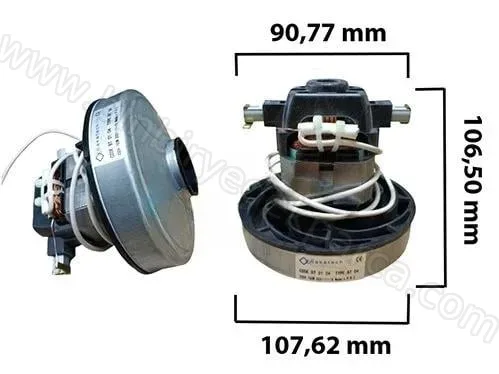 Pratik Elektrikli Süpürge Motoru bt04 750 W 220 Volt
