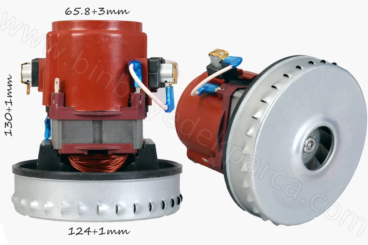 Tırnaklı 1500W Elektrikli Süpürge Motoru BT48