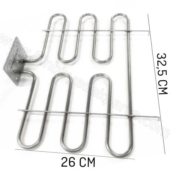 Barbekü Rezistansı Flanşlı 2000W 220V