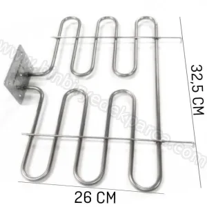 Barbekü Rezistansı Flanşlı 2000W 220V