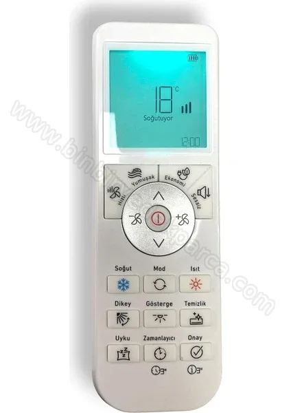 İnverter Klima Kumandası 5401568402 Beyaz