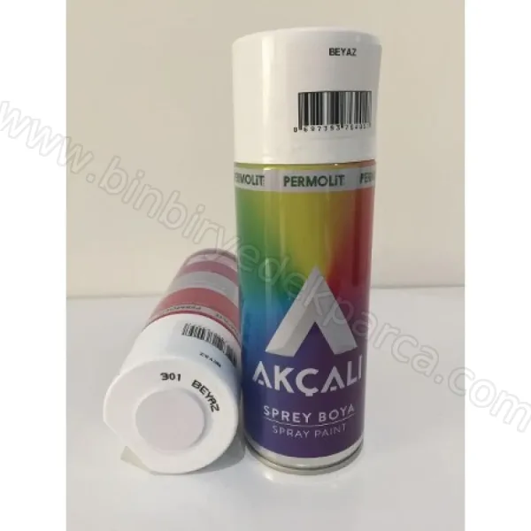 Beyaz Eşya Akçalı Sprey Boya Beyaz 301