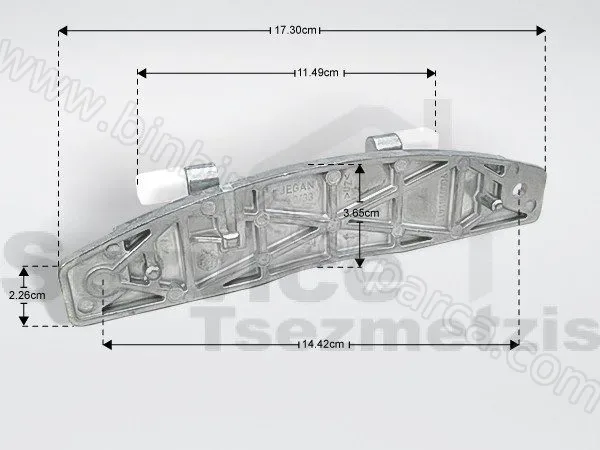 Çamaşır Makinesi Kapak Menteşesi 17cm 00634198