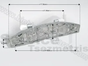 Çamaşır Makinesi Kapak Menteşesi 17cm 00634198
