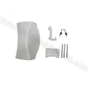 Çamaşır Makine Kapak Mandal Tutamak Kare Gri 483087