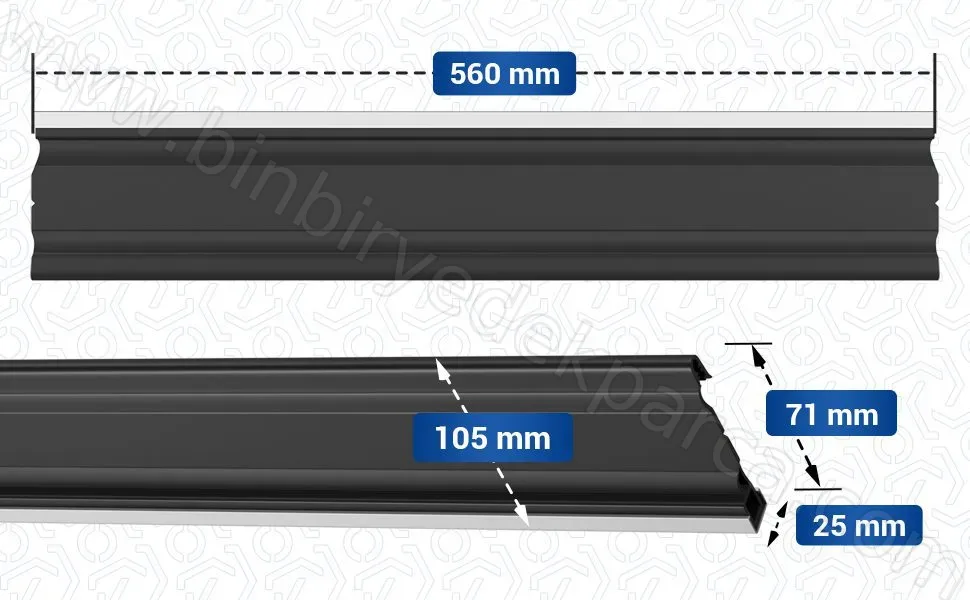 Bulaşık Makinesi Kapı Contası - 00298534