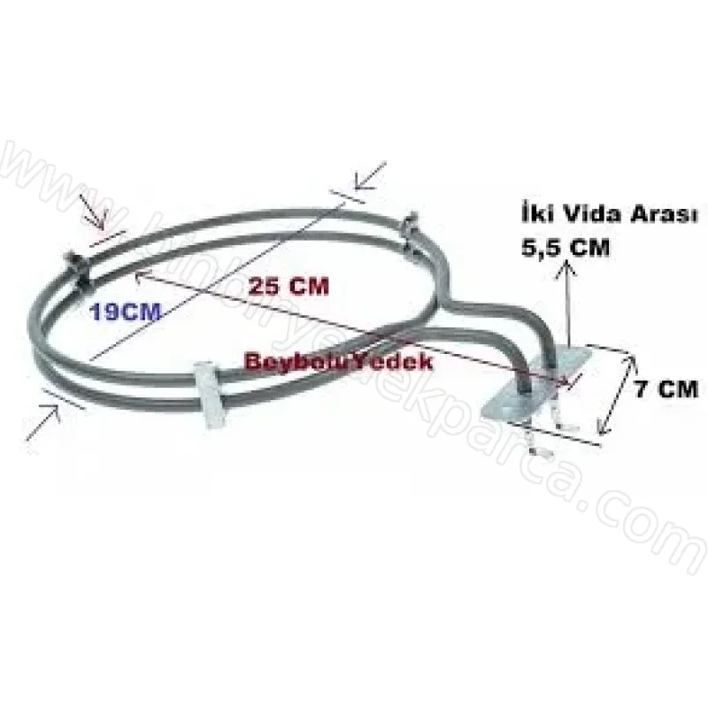 Turbo Fırın Isıtıcı Rezistans Watt 00236685