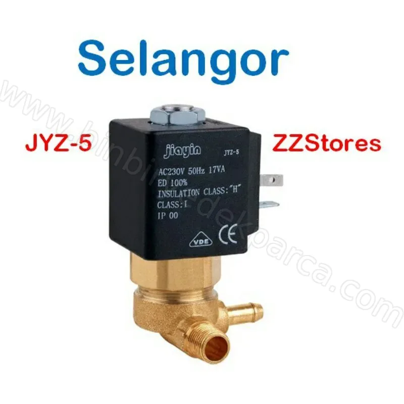 Buharlı Ütü Jiayin JYZ-5P0001 Solenoid Valf Ac 230v 50hz 17va