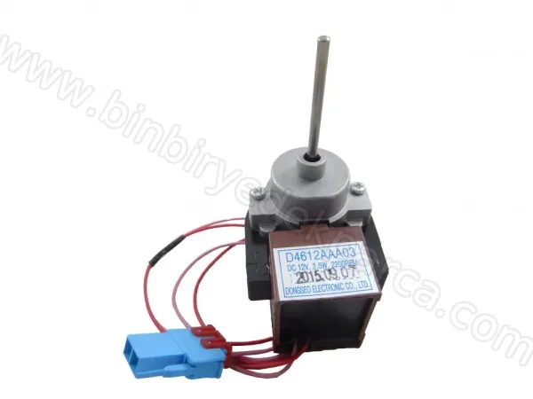 Buzdolabı Fan Motor D4612AAA03 2200 Rpm 12V 2.5W