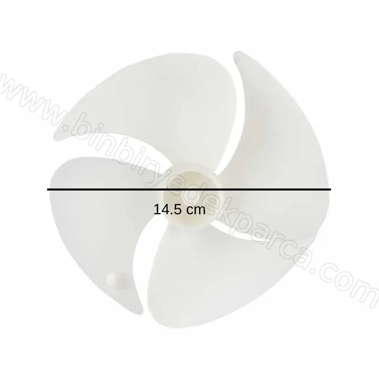 Buzdolabı Fan Pervanesi Büyük 14.5 Cm 4858340185