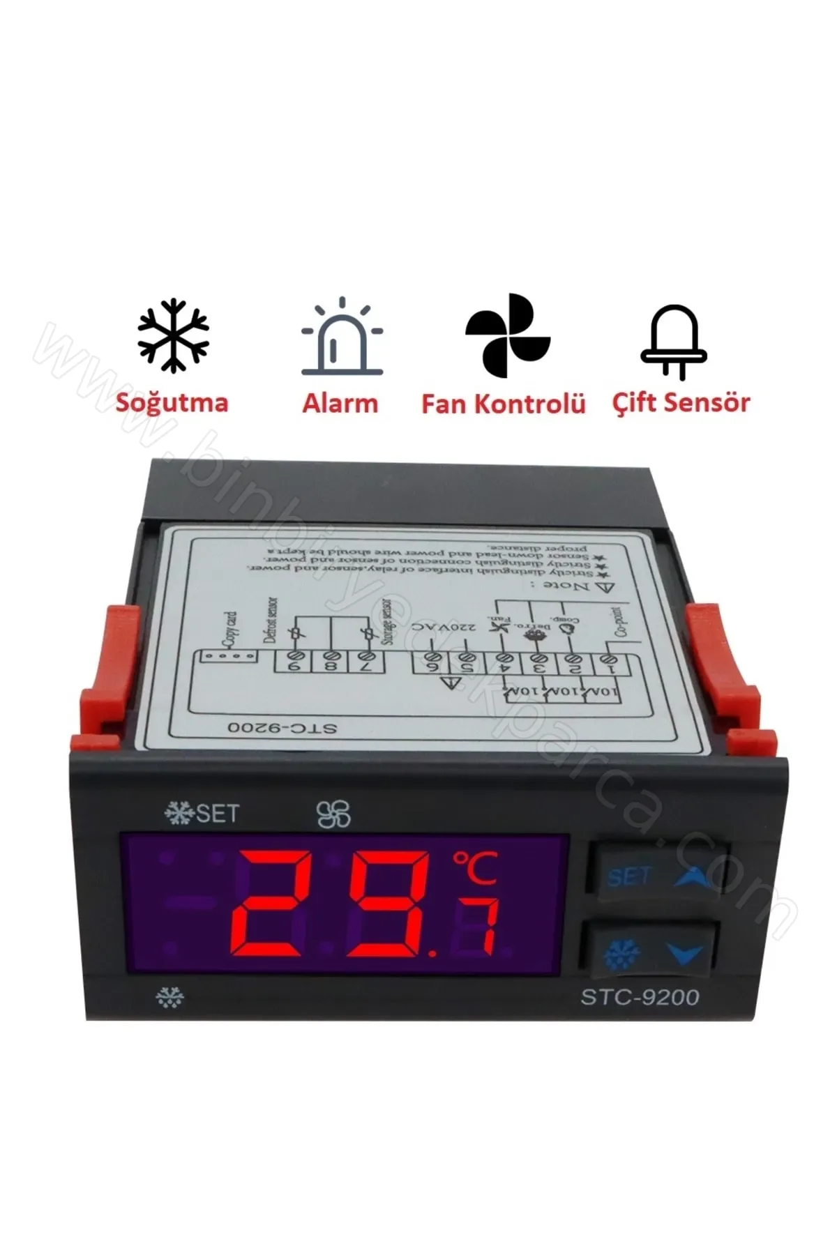 Buzdolabı Termometre Termostat Çift Prop (STC-9200) (SRT9200 )