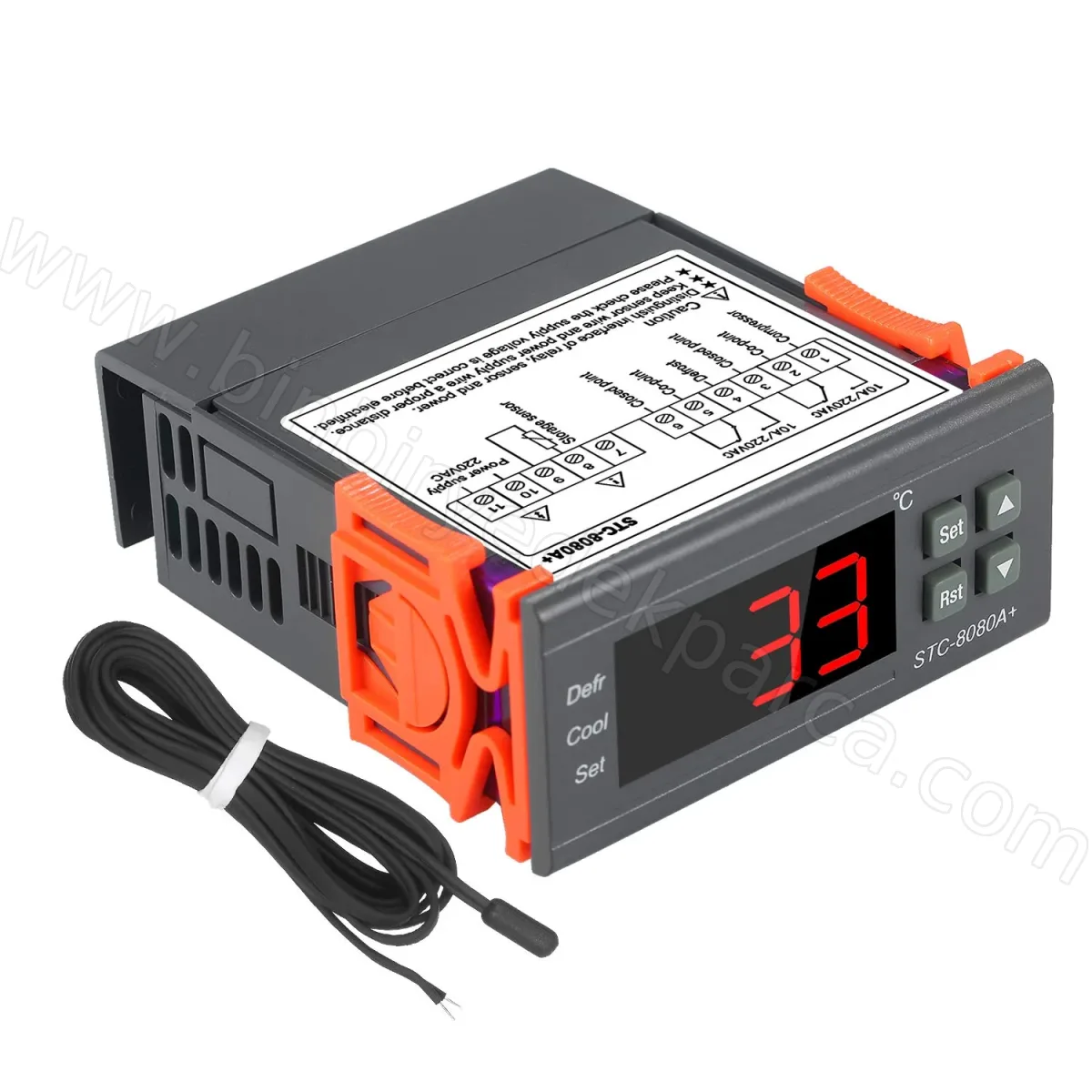 Buzdolabı Termometre Termostat Tek Prop (STC-8080A+) (SRT8080)