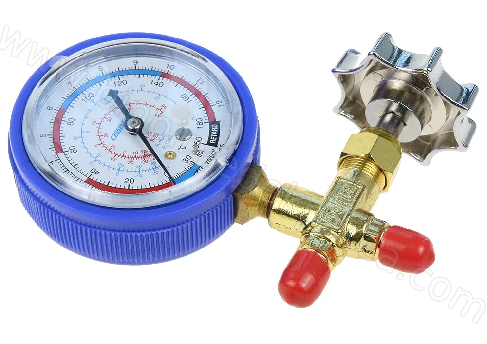 Buzdolabı Ve Klima Alçak Basınç Gaz Saati Manifold 466 Gf Low R134.22.404.410