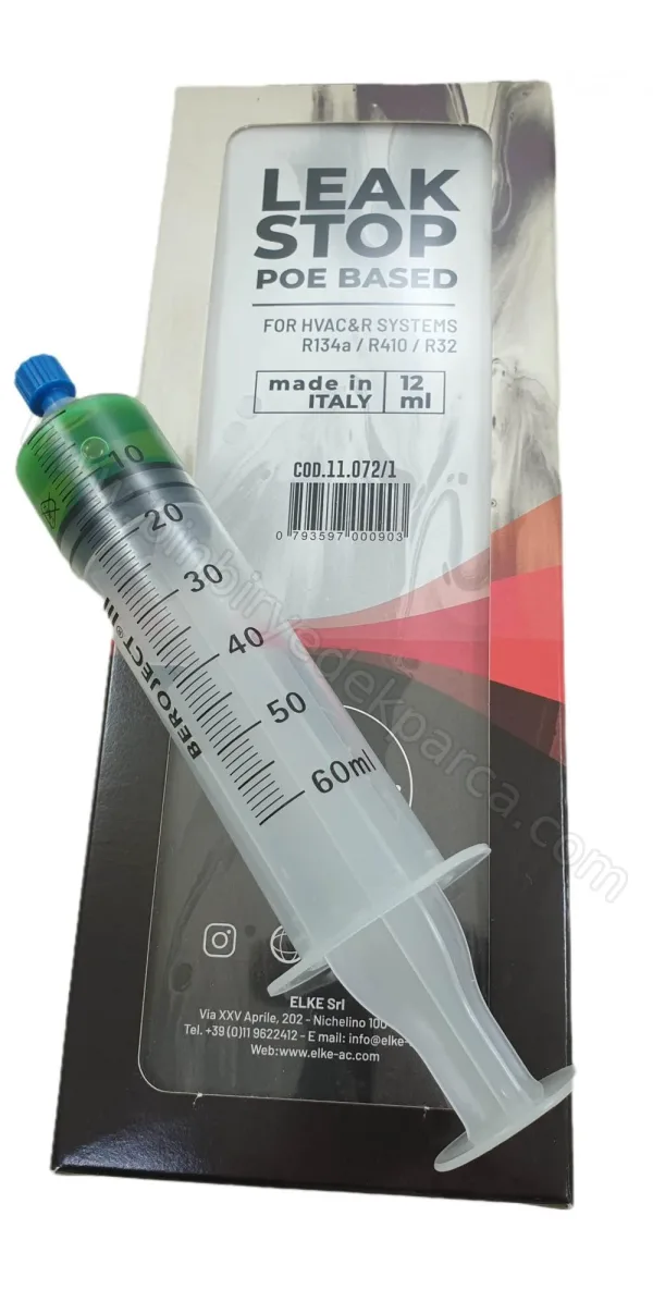 Buzdolabı Ve Klima Gaz Kaçak Durdurucu Elke 11.072/1 Leak Stopper R134-410- 12ML