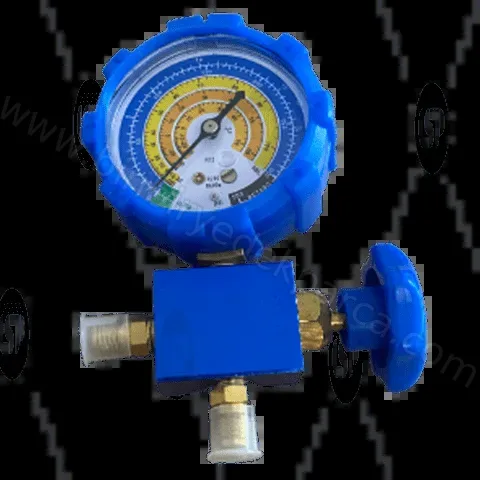 Buzdolabı Ve Klima Gaz Saati Tekli Manifold R600a, R1270, R290a