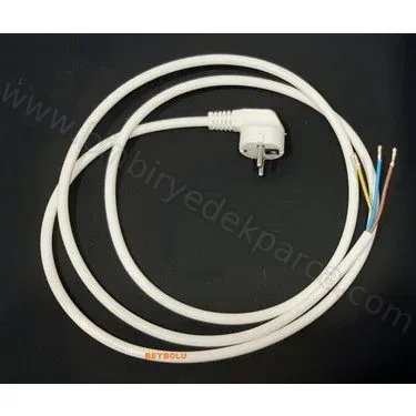 Çamaşır Buzdolabı Ve Bulaşık Makinesi Elektrik Güç Kablosu 3x1.5 (2 Metre )