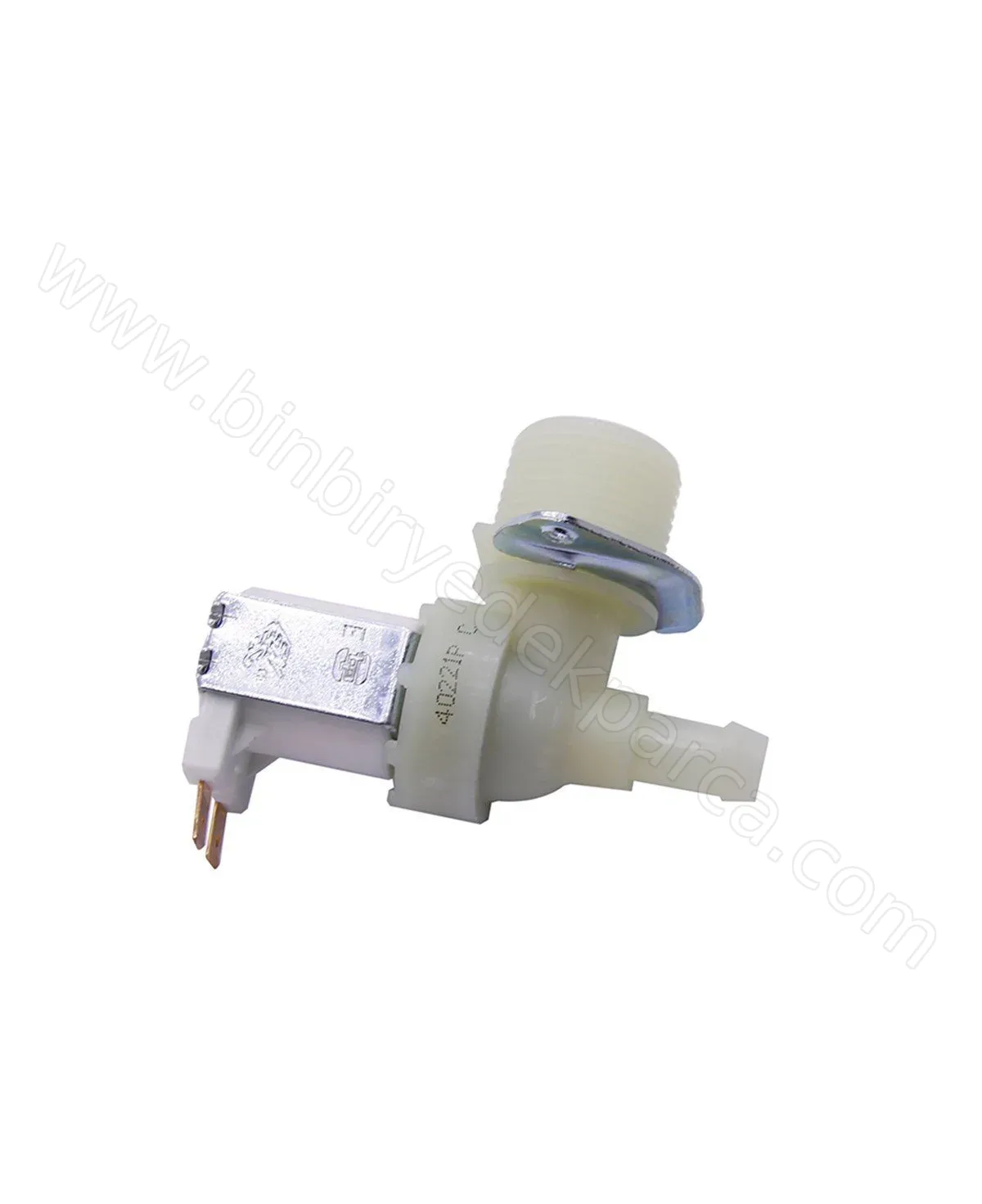 Çamaşır Ve Bulaşık Makine Su Giriş Tekli Ventil 90° Metal Baglantı 10.5mm