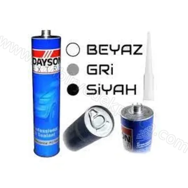 Dayson Extra Poliüretan Mastik 280 Ml Siyah