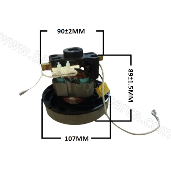Dik Elektrikli Süpürge Motoru Bt0102 800W 220 Volt
