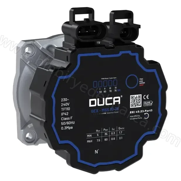 Duca gex-mss 15-75 / Grundfos uyumlu kombi pompası kartlı