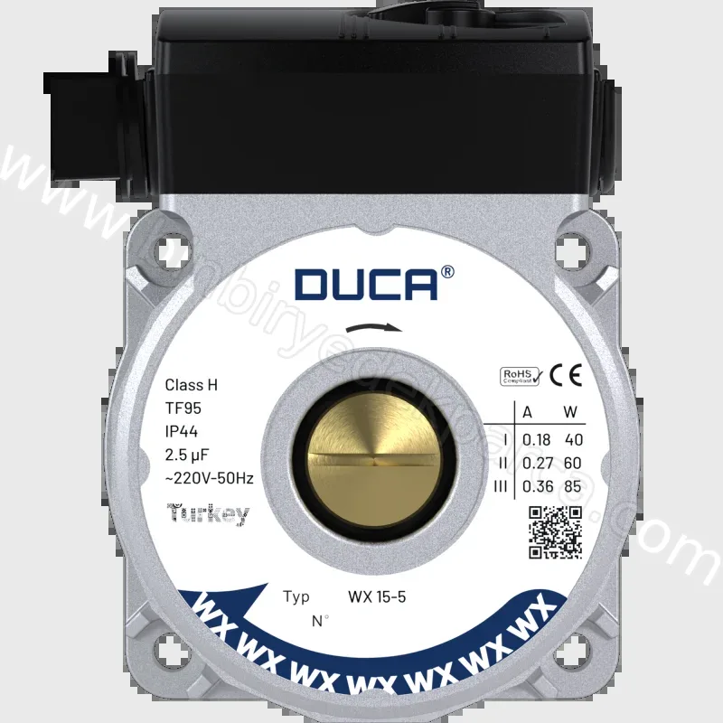 Duca Wilo uyumlu wx 15/5 Kombi Sirkülasyon Pompası 1/2 inç  