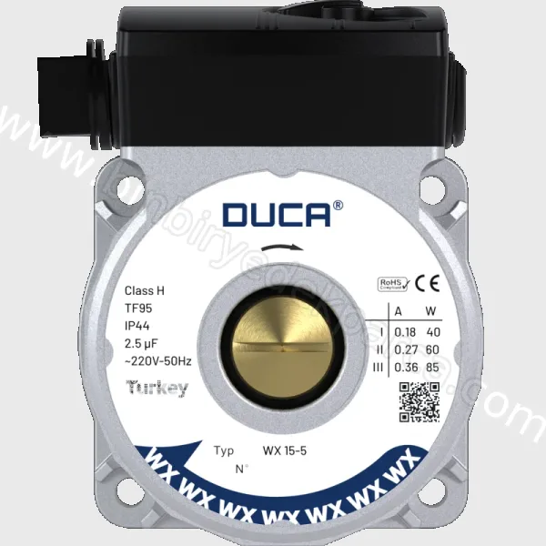 Duca Wilo uyumlu wx 15/5 Kombi Sirkülasyon Pompası 1/2 inç  