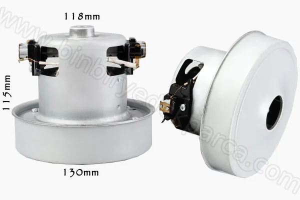 Elektrikli Süpürge Motoru BT30 Çıkıntısız Model 1200W