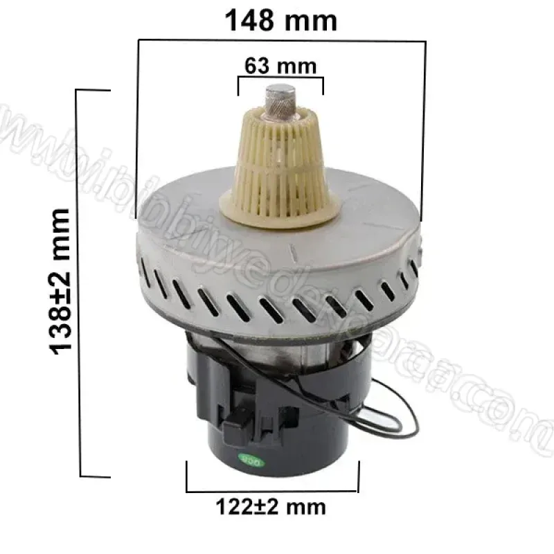 Elektrikli Süpürge Motoru Cleanmax 220V 1200W bt80