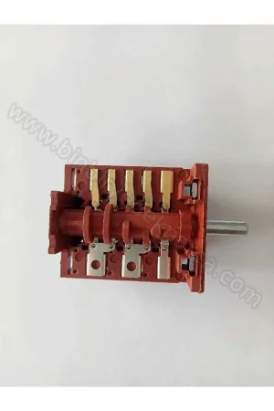 Eminçelik Naturel Ankastre Fırın Komütatör Anahtari 6 Programli