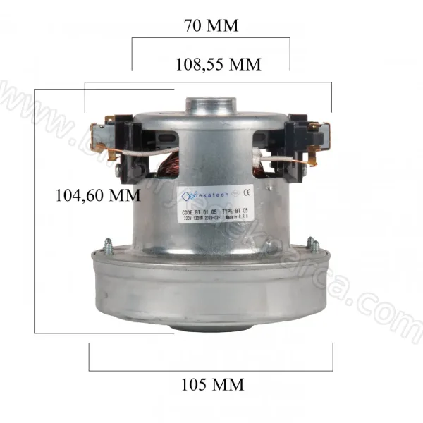 Darky Comfort bt0105 srv05 Elektrikli Süpürge Motoru 220V 1300W