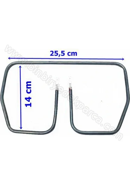 Tost Makinesi Rezistansı 13 Cm 26 Cm 115 Volt 900 Watt